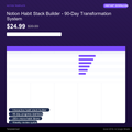 Notion Habit Stack Builder - 90-Day Transformation System